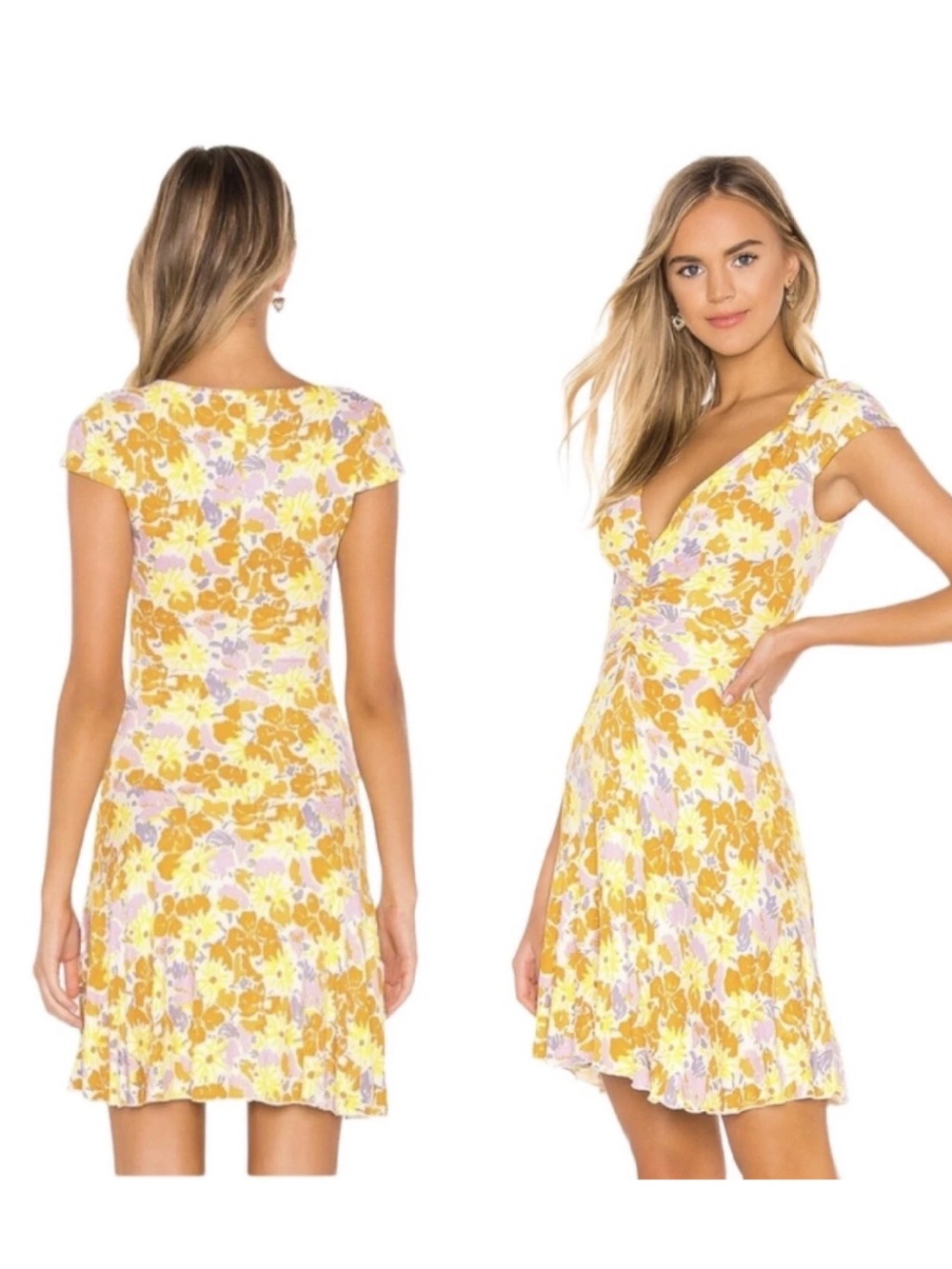 Free People Key To Your Heart Mini Dress - Medium
